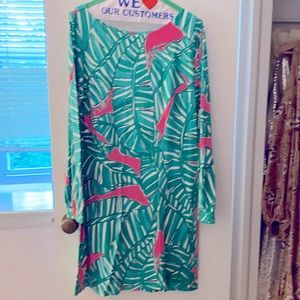 Palm leaf Lilly Pulitzer dress